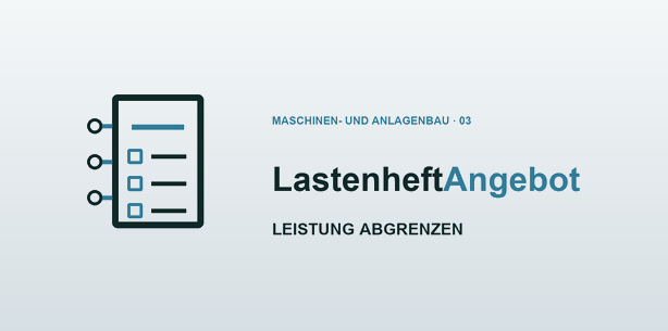 OrgaTek-Leistungspaket zur Beschreibung von Anforderungen und zur Absicherung von Lastenheft, Angebotsumfang und Abnahmekriterien.